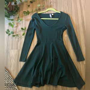 Green Sweater Dress